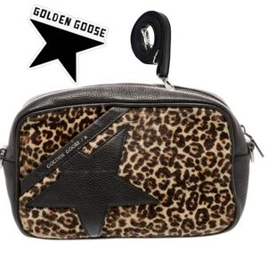 Rare! Golden Goose Leather Shoulder Crossbody Clutch Bag Est. Retail $770